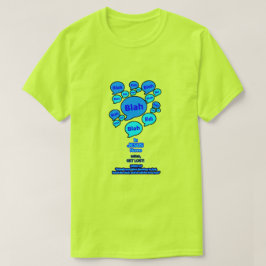 Widerstehe dem Teufel - Blaues Logo - T-Shirt