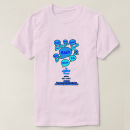 Widerstehe dem Teufel - Blaues Logo - T-Shirt