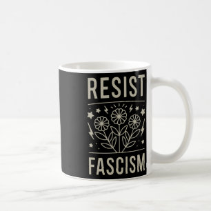 Widerstehe Faschismus Protest Trump Anti Trump 11  Kaffeetasse
