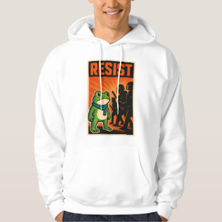 widerstehe Frosch, Frosch Widerstand, Portland Fro Hoodie