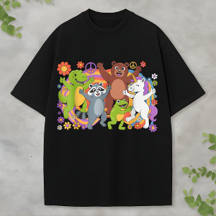 Widerstehe Frosch Portland Frosch Protest für Männ T-Shirt