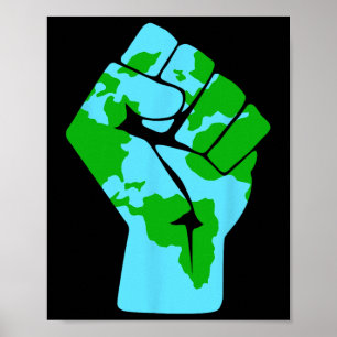 #Widerstehe Globale Erwärmung Mutter Erde Umwelt A Poster