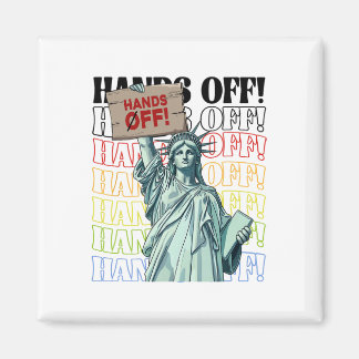 Widerstehe Hands Off Vintage We The People Amerika Magnet