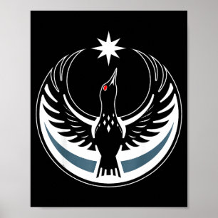Widerstehe Minnesota-Rebell Neu-Staat-Illustration Poster