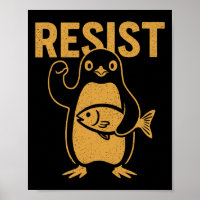 Widerstehe rebellischem Pinguin-Protest gegen Zöll