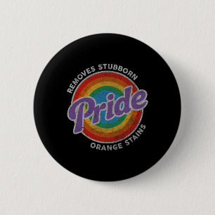 Widerstehe Trump Entferne Hartnäckige Orange Fleck Button