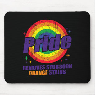 Widerstehe Trump Entferne Hartnäckige Orange Fleck Mousepad