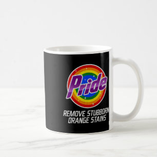 Widerstehe Trump Entferne Hartnäckige Orangefarben Kaffeetasse