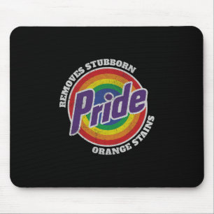 Widerstehe Trump Entferne Hartnäckige Orangefarben Mousepad