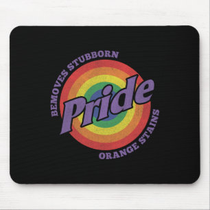 Widerstehe Trump Entferne Hartnäckige Orangefarben Mousepad