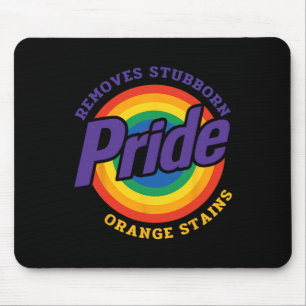 Widerstehe Trump Entferne Hartnäckige Orangefarben Mousepad
