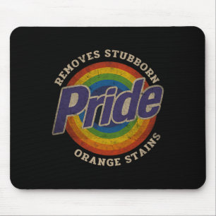 Widerstehe Trump Entferne Hartnäckige Orangefarben Mousepad