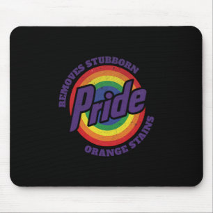 Widerstehe Trump Entferne Hartnäckige Orangefarben Mousepad