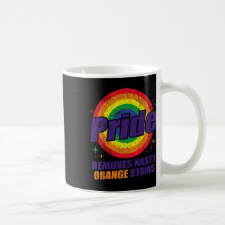 Widerstehe Trump Entferne Widerliche Orange Flecke Kaffeetasse
