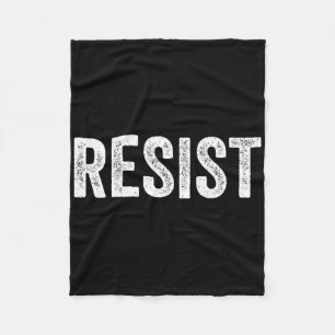 Widerstehen Anti-Trump Protestmarsch Politisch Tro Fleecedecke
