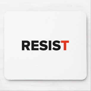 Widerstehen. Anti Trump #resists 1 Mousepad