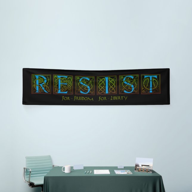 Widerstehen Banner (Messeveranstaltung)