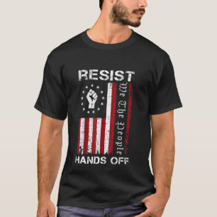 Widerstehen Hände weg Protest Sozialversicherung M T-Shirt