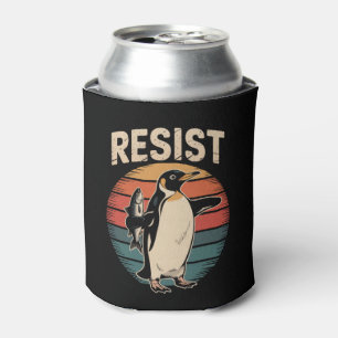 Widerstehen Pinguinen Aktivismus Protest Zölle Ret Dosenkühler