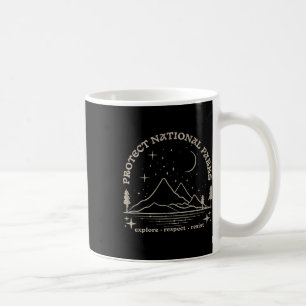 Widerstehen Schützen Sie unsere Nationalparks Graf Kaffeetasse