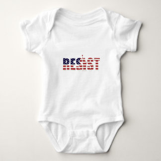 Widerstehen Sie Anti-Trumpf Widerstand-Freiheit Baby Strampler