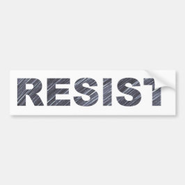 Widerstehen Sie Autoaufkleber | Anti-Trumpf