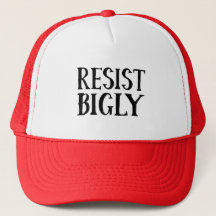 Widerstehen Sie Bigly AntiTrumpf-Widerstand-Kleid