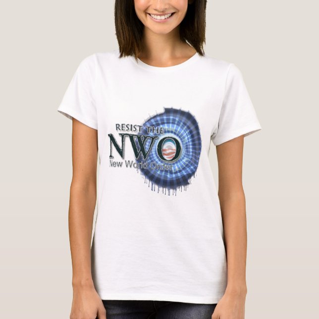 Widerstehen Sie dem NOW T-Shirt (Vorderseite)