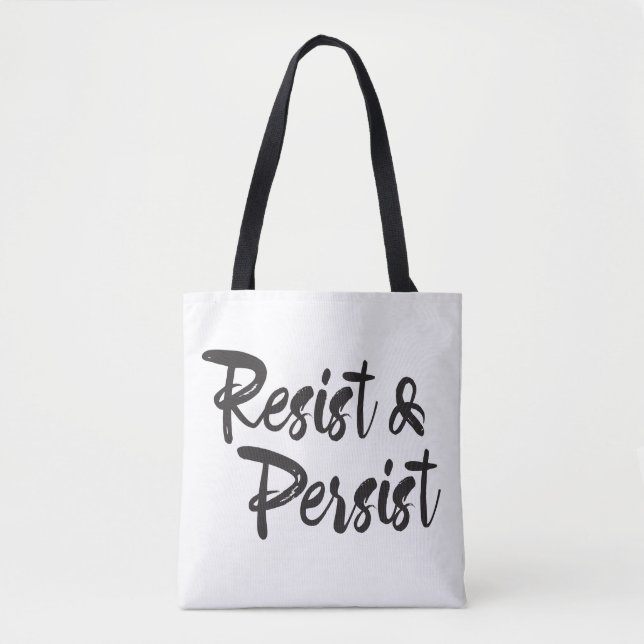 Widerstehen Sie fortbestehen moderne Handlettered (Vorderseite)