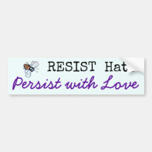 WIDERSTEHEN Sie Hass, bestehen Sie mit Liebe -