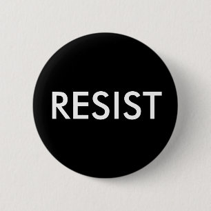 "WIDERSTEHEN Sie" Knopf Button