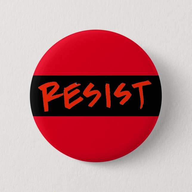Widerstehen Sie Knopf-Standardgröße Button (Vorderseite)