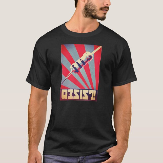 Widerstehen Sie Propaganda-Shirt T-Shirt (Vorderseite)