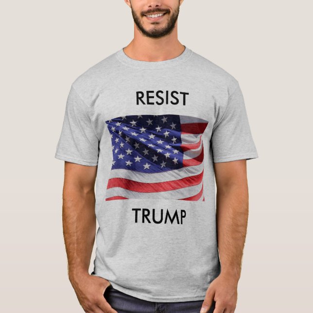 WIDERSTEHEN Sie TRUMPF-T - Shirt (Vorderseite)