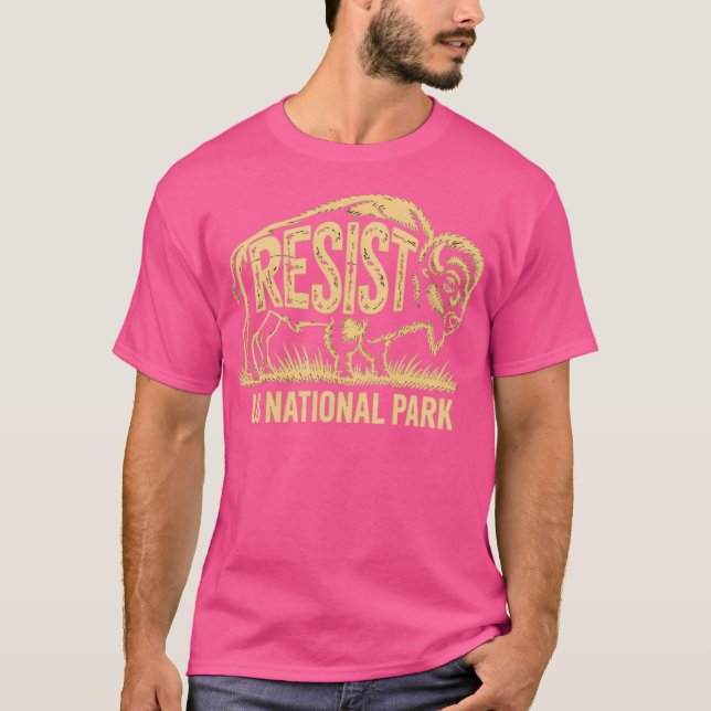 WIDERSTEHEN – US Nationalpark T-Shirt (Vorderseite)