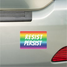 "Widerstehen" weiße Buchstaben - Stolz lgbtq lgbt