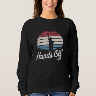 Widerstehen Widerstand Statue der Freiheit Hände w Sweatshirt