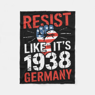 Widerstehen, wie es 1938 Deutschland Aktivisten ab Fleecedecke