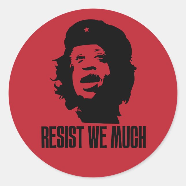 Widerstehen wir Much Sticker (Vorderseite)