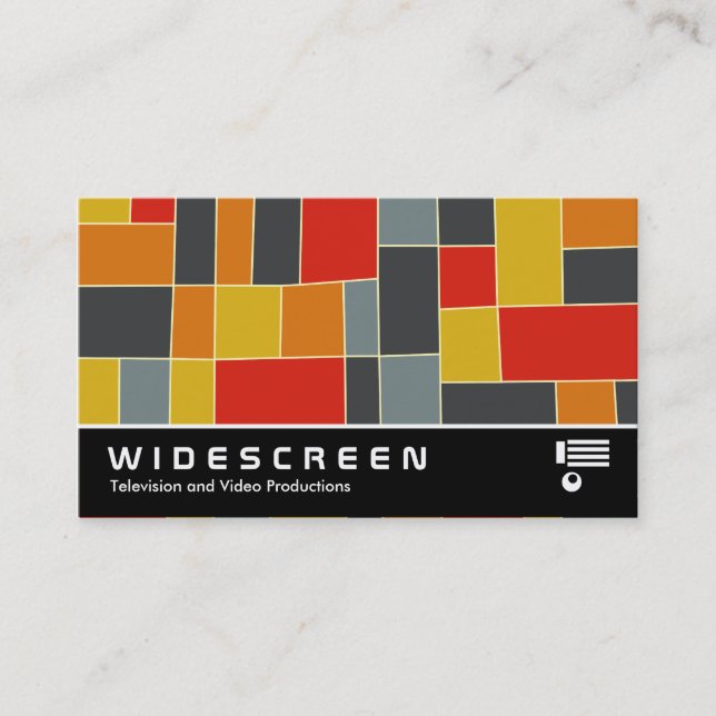Widescreen 0434 - Abstrakt 240413 Visitenkarte (Vorderseite)