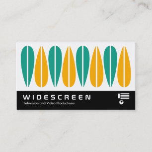 Widescreen 0450 - Retro-Blätter 01 Visitenkarte