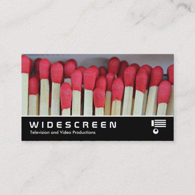 Widescreen 0488 - Matches Visitenkarte (Vorderseite)