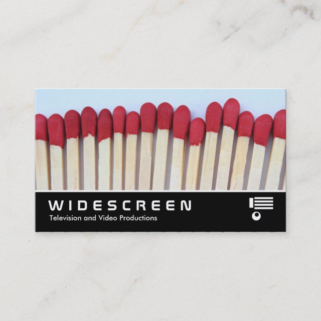Widescreen 0491 - Matches 03 Visitenkarte (Vorderseite)