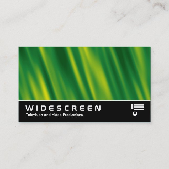 Widescreen 150 - Grüne Kaskade Visitenkarte (Vorderseite)