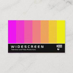 Widescreen 159 - Farbmischung - Magenta bis Gelb Visitenkarte