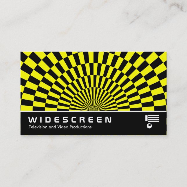Widescreen 192 - Art Deco Visitenkarte (Vorderseite)