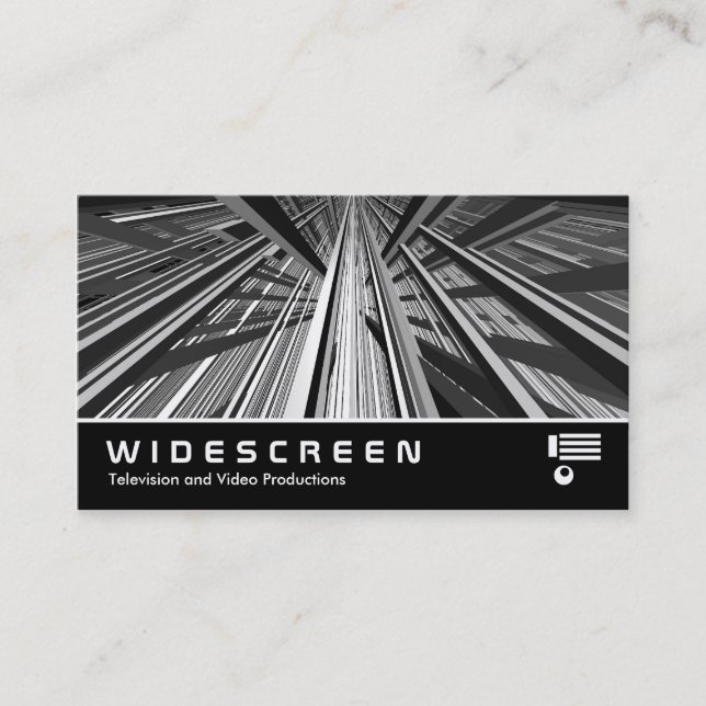 Widescreen 202 - Extreme Perspektive Visitenkarte (Vorderseite)