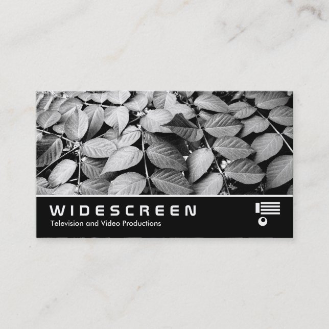 Widescreen 222 - Blätter Visitenkarte (Vorderseite)