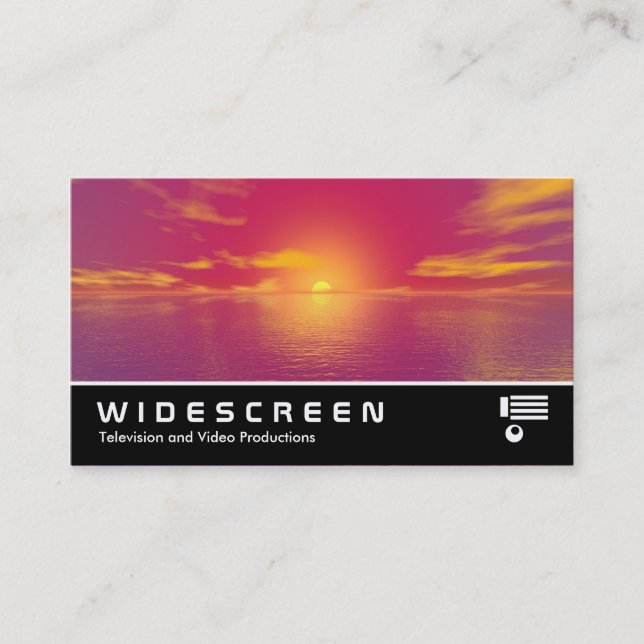 Widescreen 273 - Sunrise Sunset Visitenkarte (Vorderseite)