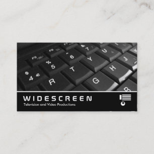 Widescreen 301 - Tastatur Visitenkarte